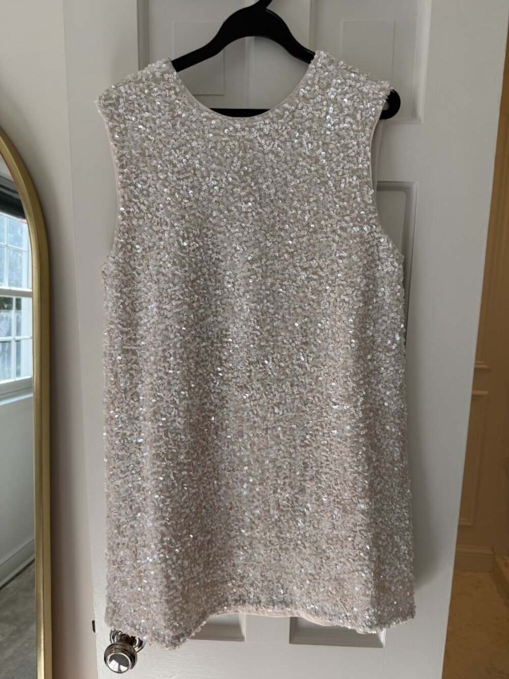 Sequin Shift Dress H&M NWT Medium